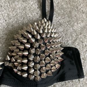 Studded bra